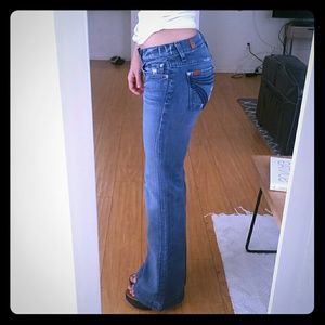 Bell bottom 7 Jeans