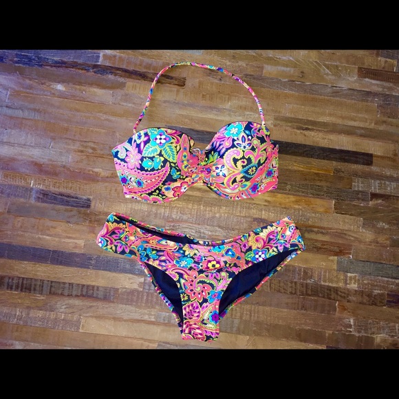 VS Neon Paisley Bikini