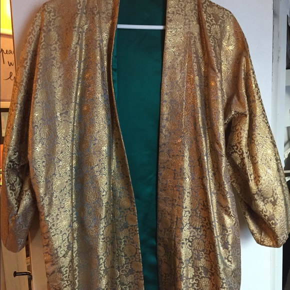 Vintage Gold and green beauty