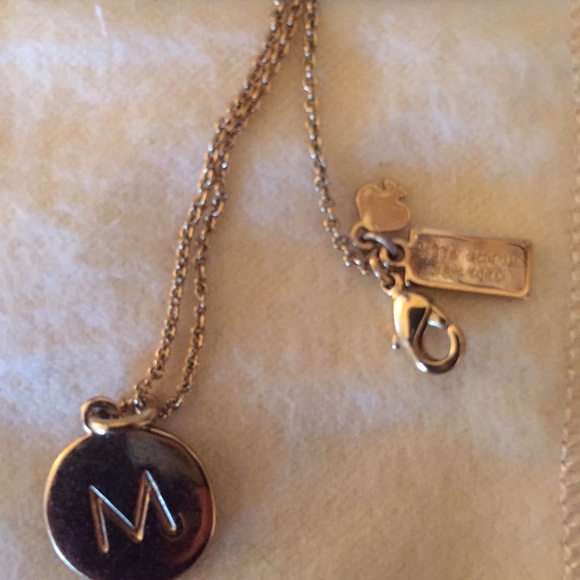 Kate Spade "M" "One in a Million" Necklace