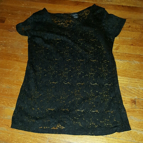 Lace short sleeve