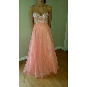 Coral Prom Dress