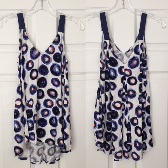 Anthropologie envelope back tank