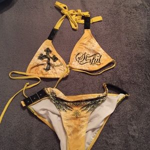 Sinful bathing suit!