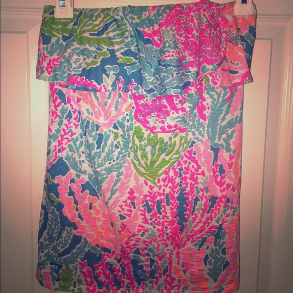 Lilly Pulitzer Tops - Lilly Pulitzer Wiley Tube Top