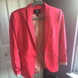 Pink blazer