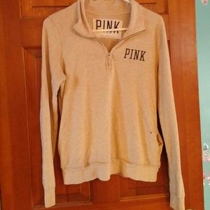 VS Pink 1/4 zip up