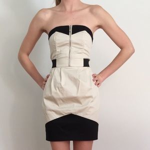 H&M strapless dress