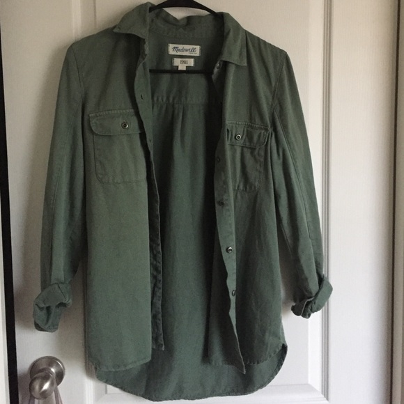 Madewell tomboy shirt xs