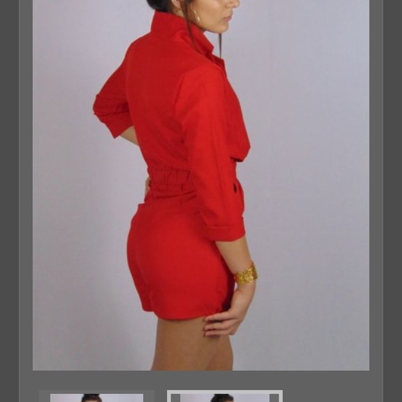 Red Romper