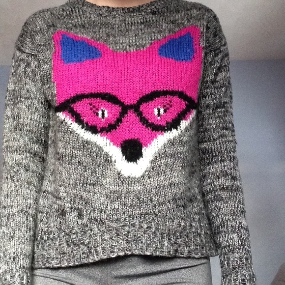Rewind fox sweater