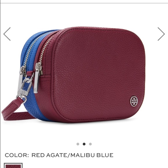 Tory burch pebble double zip camera bag crossbody - Picture 4 of 4