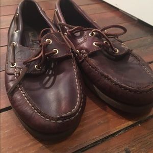 Dark Brown Timberland Boat Shoes