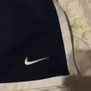 Nike navy blue dryfit tennis skirt