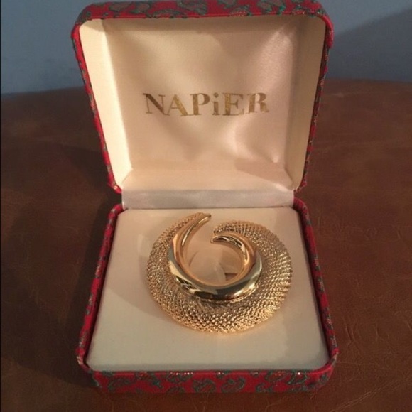Napier Gold Brooch (Pin)