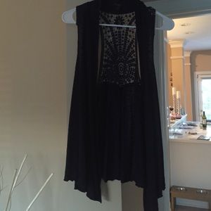 Forever 21 navy stylish vest.