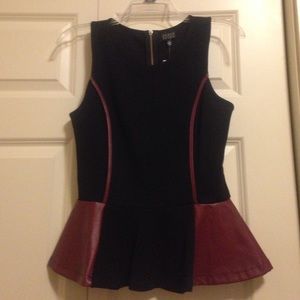Joyce Leslie peplum top