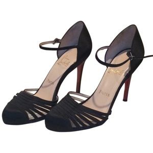 Gorgeous black Mary Jane stilettos