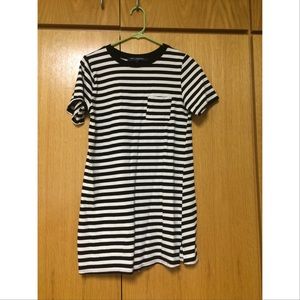 Black & White striped dress