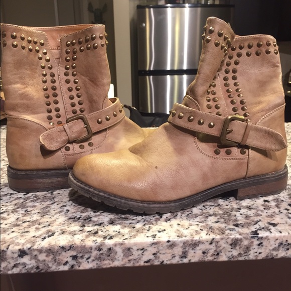 Studded boots