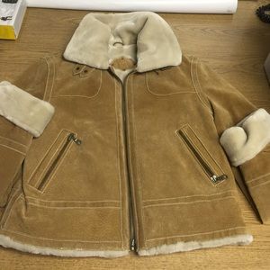 Genuine suede jacket