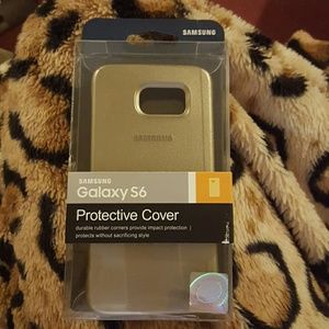 Gold Samsung Galaxy S6 case