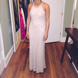 Blush Bridesmaid Gown