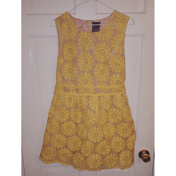 WORLD'S PERFECT SUNDRESS - Yellow & Nude