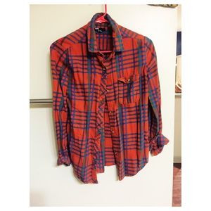 Button down flannel