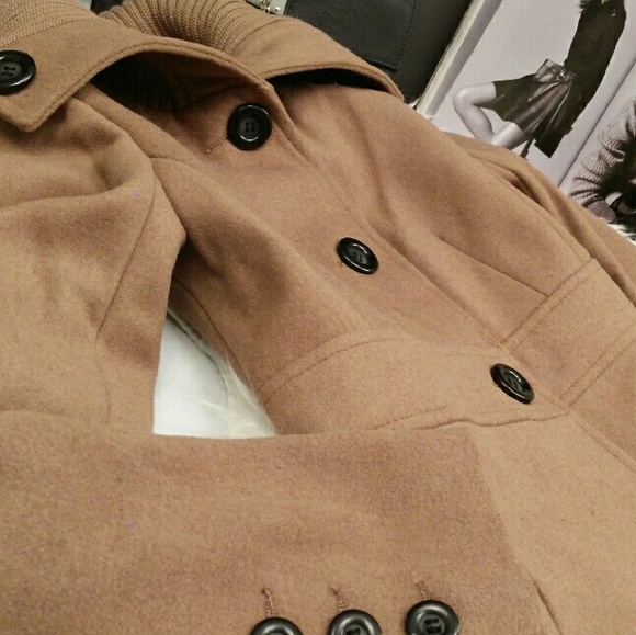 💁LAST ONE - Funnel Neck Peacoat - Picture 2 of 3