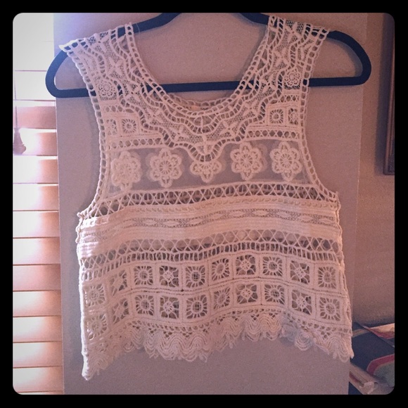 Lovely 153 Crochet Tank Top