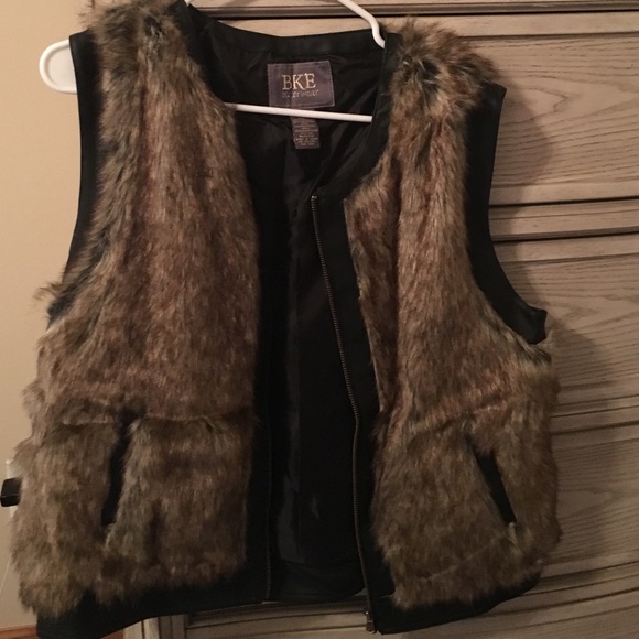 BKE Fur Vest