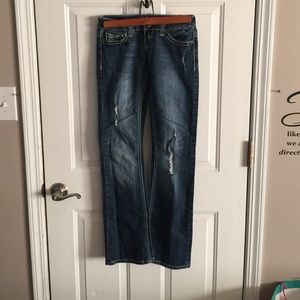 Medium washed jeans