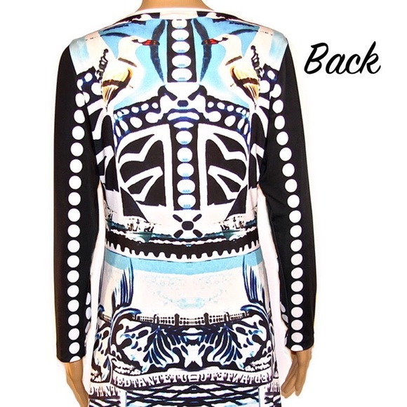 🎉HP🎉 Retro Pattern Stretch Dress - Picture 2 of 2