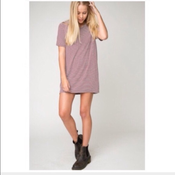 Brandy Melville Luana pink Tshirt dress