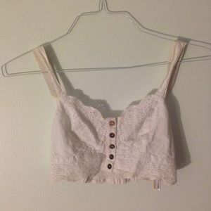 Forever 21 eyelet bralette