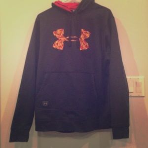 Underarmour Fleece Hoodie -big logo