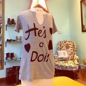 Wildfox He's a Doll tee.