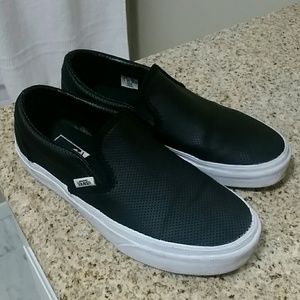 Vans Perf (Perforated) Leather Slip On