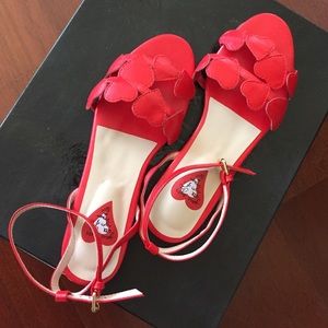 Amazing Modern Vintage Leather Valentine Sandals