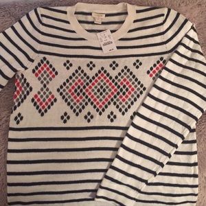 NWT, never been worn, COZY J. Crew sweater