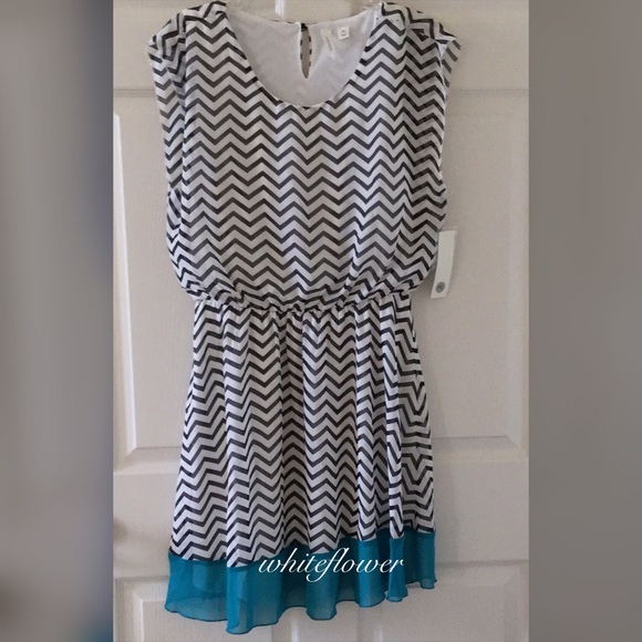 NWT chevron dress.