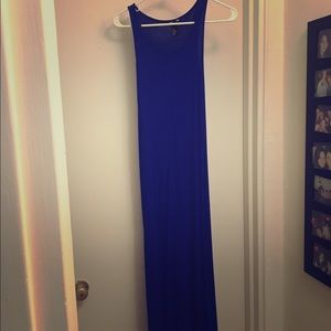 Royal blue maxi