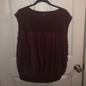 Short sleeve semi dressy blouse