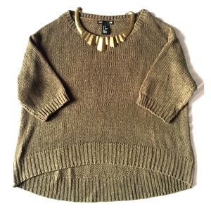 H&M cropped sweater XS