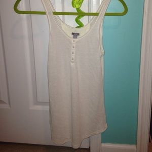 white arie tank top