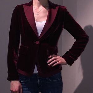 BCBG Velvet Blazer