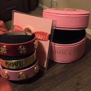 Wide Megan's with Love Cuff and Mary Lou hair tie