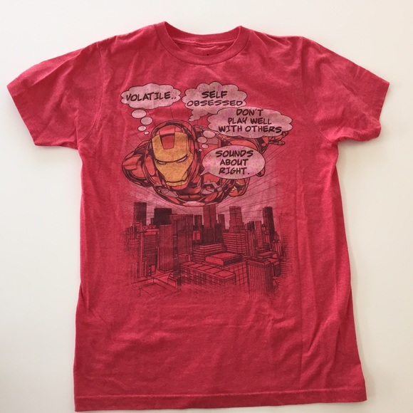 Marvel Avengers Iron Man T shirt