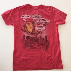 Marvel Avengers Iron Man T shirt